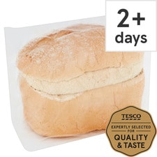 Tesco Crusty White Farmhouse Bread 400G