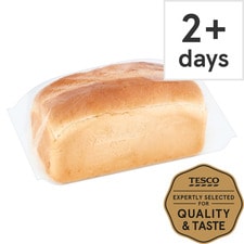 Tesco Crusty White Split Tin Bread 800G