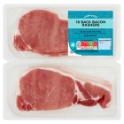 Sainsbury's Unsmoked 16 Back Bacon Rashers 2x250g