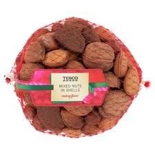 Tesco Mixed Nuts In Shell 350G