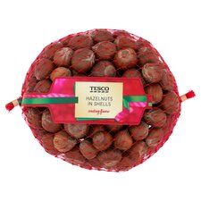 Tesco Hazelnuts In Shell 350G