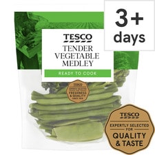 Tesco Tender Vegetable Medley 160G