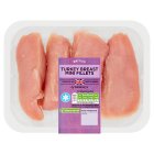 Sainsbury's Fresh British Turkey Breast Mini Fillets 400g