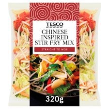 Tesco Chinese Inspired Stir Fry Mix 320G