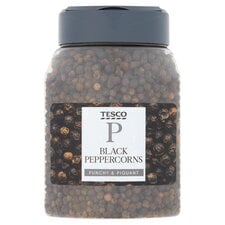 Tesco Black Peppercorns 250G