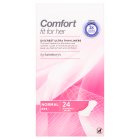 Sainsbury's Comfort Fit for Her Discreet Ultra Thin Normal Women's Liners x24