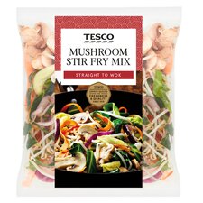 Tesco Mushroom Stir Fry Mix 320G