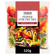 Tesco Pepper Stir Fry Mix 320G