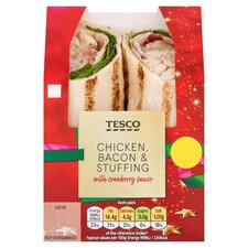 Tesco Chicken, Bacon & Stuffing Wrap