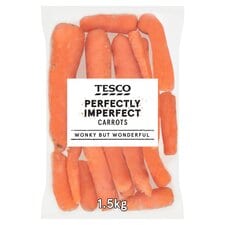 Tesco Perfectly Imperfect Carrots 1.5Kg