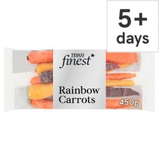 Tesco Finest Rainbow Carrots 450G