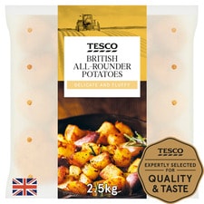 Tesco All Rounder Potatoes 2.5Kg