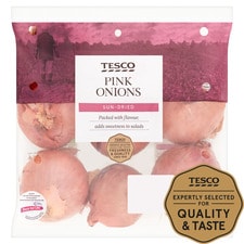 Tesco Pink Onions 1Kg