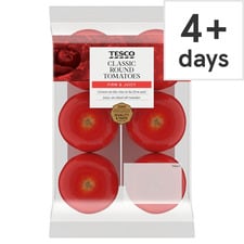 Tesco Classic Round Tomatoes 6 Pack