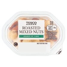 Tesco Roasted Nut Snack Pack 55G