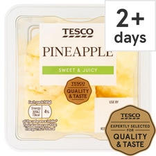 Tesco Pineapple Chunks 145G