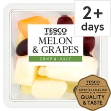 Tesco Melon & Grapes 300G