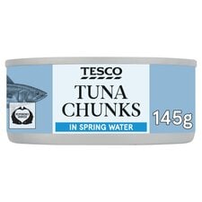 Tesco Tuna Chunks In Spring Water 145G