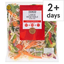 Tesco Large Vegetable Stir Fry 570g