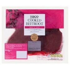 Tesco Cooked Beetroot 500g