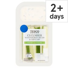 Tesco Cucumber & Soured Cream & Chive Dip 120G