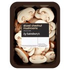 Sainsbury's Sliced Chestnut Mushroom 250g