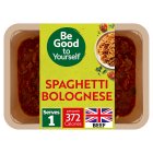 Sainsbury's Spaghetti Bolognese Ready Meal For 1, Be Good To Yourself 400g