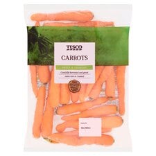 Tesco Carrots 800G