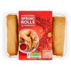 Sainsbury's Vegetable Spring Rolls x4 240g