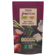 Tesco Free From Nut Free Satay Sauce 120G