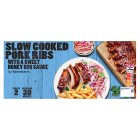 Sainsbury’s Sweet BBQ British Pork Slow Cooked Rack of Ribs 510g