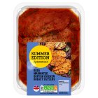 Sainsbury's Summer Edition Beer Marinated British Chicken Breast Sizzlers 330g