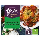 Sainsbury's Aubergine & Cheddar Bake Ready Meal For 1, Taste the Difference 350g