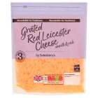 Sainsbury's Grated Red Leicester Cheese 250g