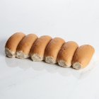 Sainsbury's White Finger Rolls x6