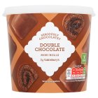 Sainsbury's Double Chocolate Mini Rolls Cake Bites Tub 295g