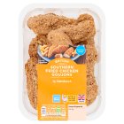 Sainsbury's Southern Fried Breaded Fresh British Chicken goujons 270g