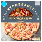 Sainsbury's Stonebaked Spicy Chicken Fajita Hand Stretched Pizza 322g