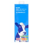 Sainsbury's Whole British Milk 1L