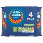 Sainsbury's Baked Beans 4x400g