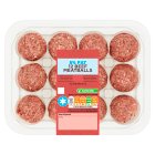 Sainsbury's British or Irish 5% Fat 12 Beef Meatballs 350g