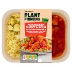 Plant Pioneers Vegan No Chicken Sweet & Sour with Tofu Fried Rice Ready Meal for 1 400g