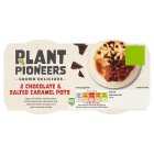 Plant Pioneers Chocolate & Salted Caramel Pots 2x100g