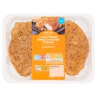 Sainsbury's Southern Fried Breaded Fresh British Chicken Steaks x4 500g