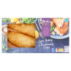 Sainsbury's Beer Battered MSC Haddock Fillets, Taste the Difference x2 385g