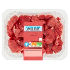 Sainsbury's British or Irish Extra Lean Diced Beef 500g