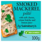 Sainsbury's Smoked Mackerel Pate 100g