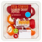 Sainsbury's Feta Stuffed Rainbow Cherry Peppers 145g