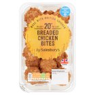 Sainsbury's Breaded Chicken Bites x20 200g