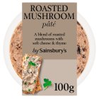 Sainsbury's Roasted Mushroom Pate 100g